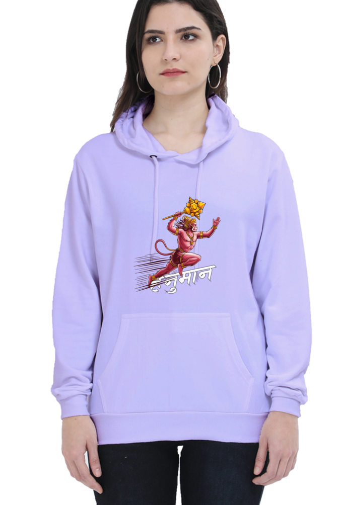 Hanuman Mighty HeroHoodie Sweatshirt T-Shirts for Women Vastrdhamm