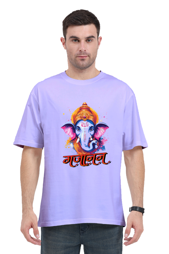 Ganesha Blessings Oversized Classic T-Shirts for Men Vastrdhamm