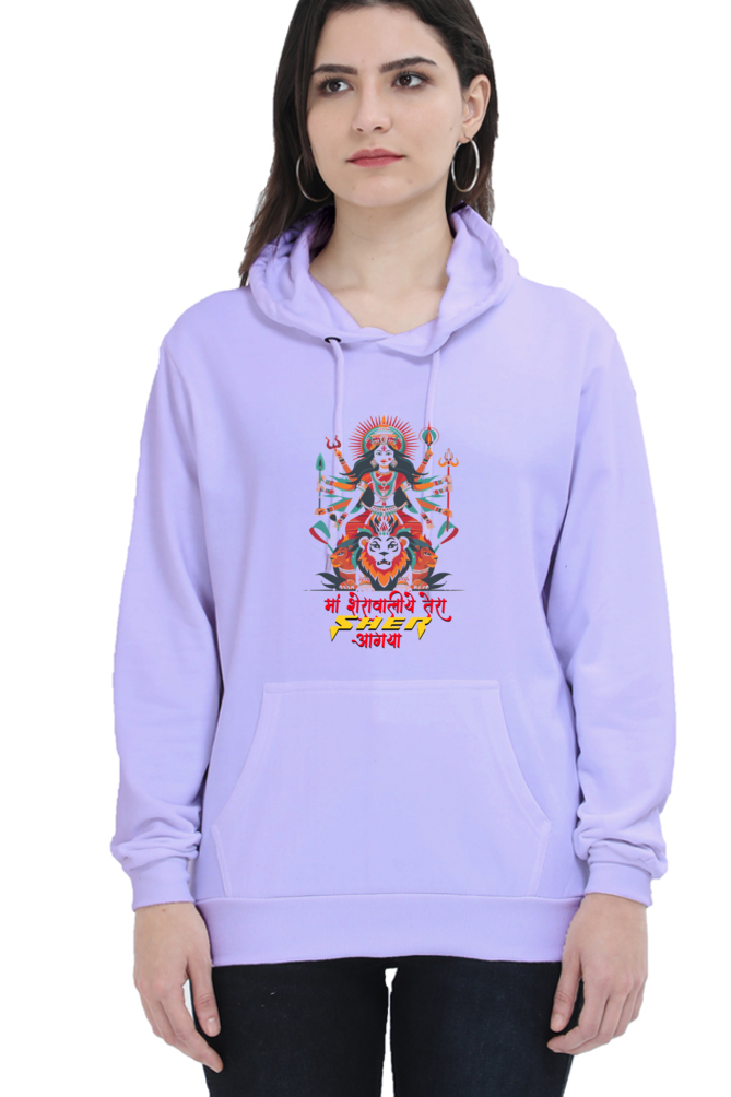 Durga Warrior SpiritHoodie Sweatshirt T-Shirts for Women Vastrdhamm