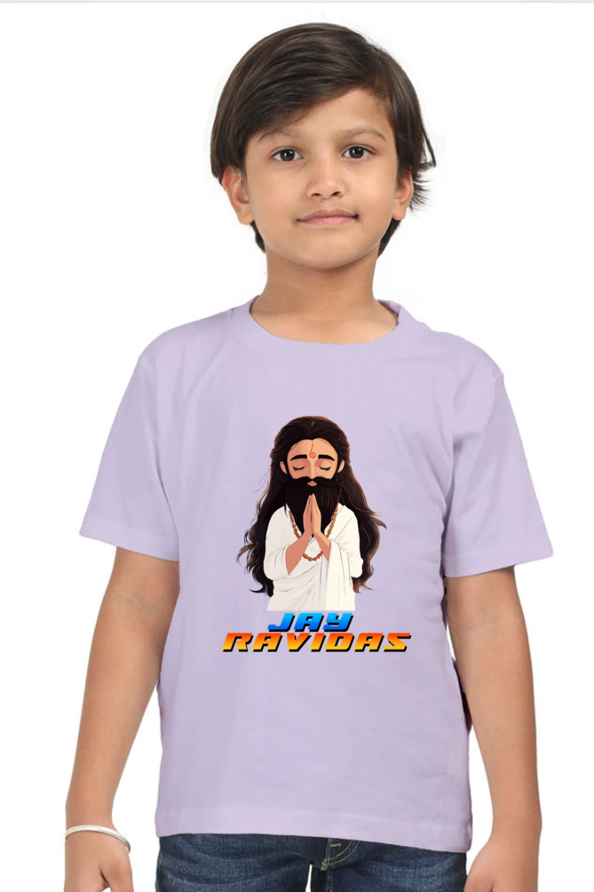 Ravidas Devotion Round Neck Half Sleeve Classic T-Shirts for Boy Vastrdhamm