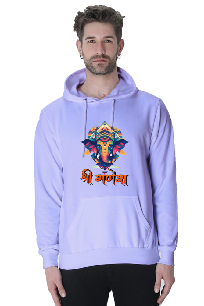 Jai Ganesha Protector Hoodie Sweatshirt T-Shirts for Men Vastrdhamm