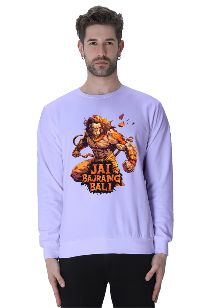 Hanuman Devotional Power Sweatshirt T-Shirts for Men Vastrdhamm