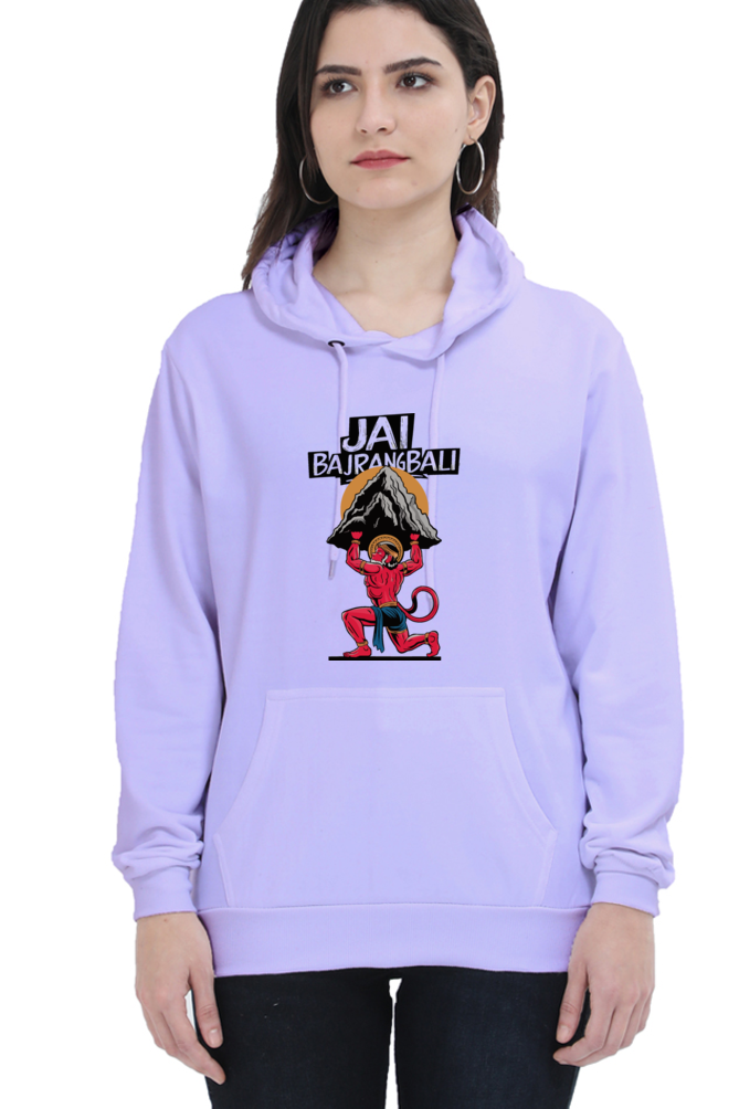 Hanuman Devotional WarriorHoodie Sweatshirt T-Shirts for Women Vastrdhamm