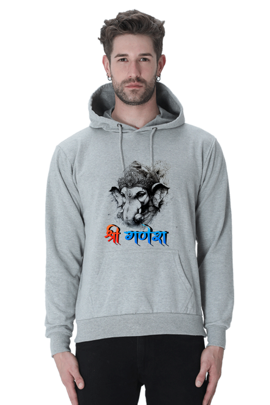 Ganesha Protector Hoodie Sweatshirt T-Shirts for Men Vastrdhamm