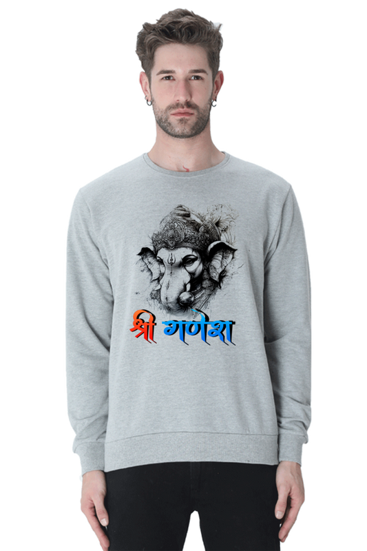 Jai Ganesha Power Sweatshirt T-Shirts for Men Vastrdhamm