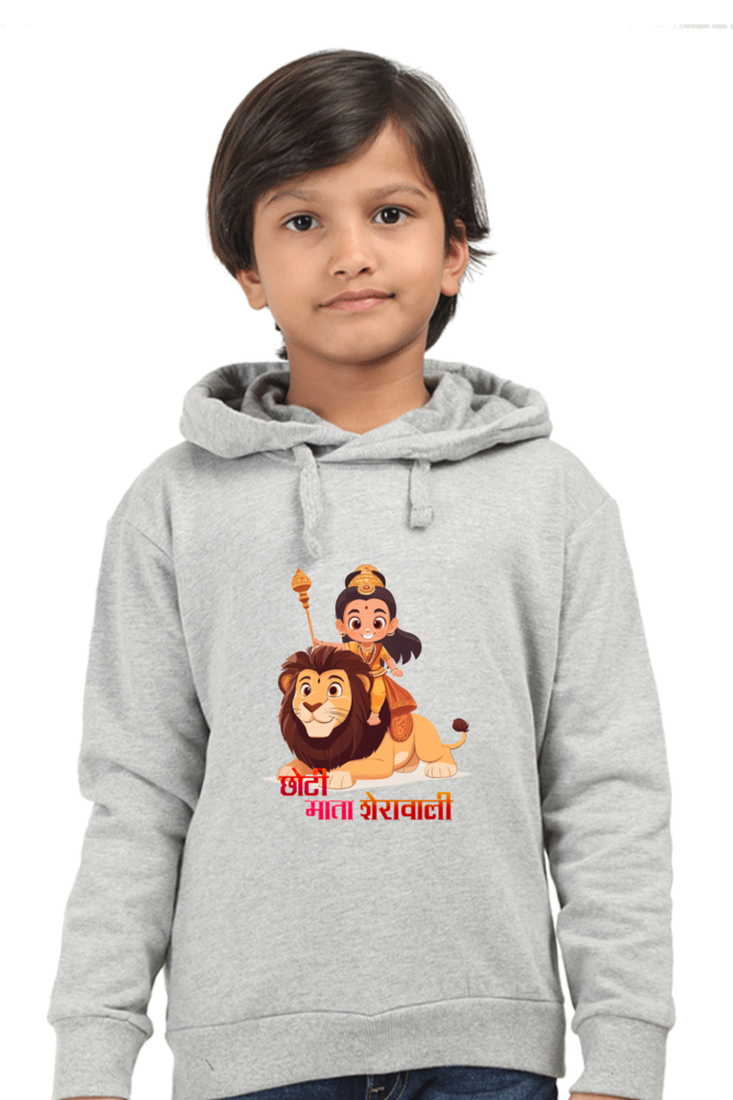 Durga Protector Hoodie Sweatshirt  T-Shirts for Boy Vastrdhamm