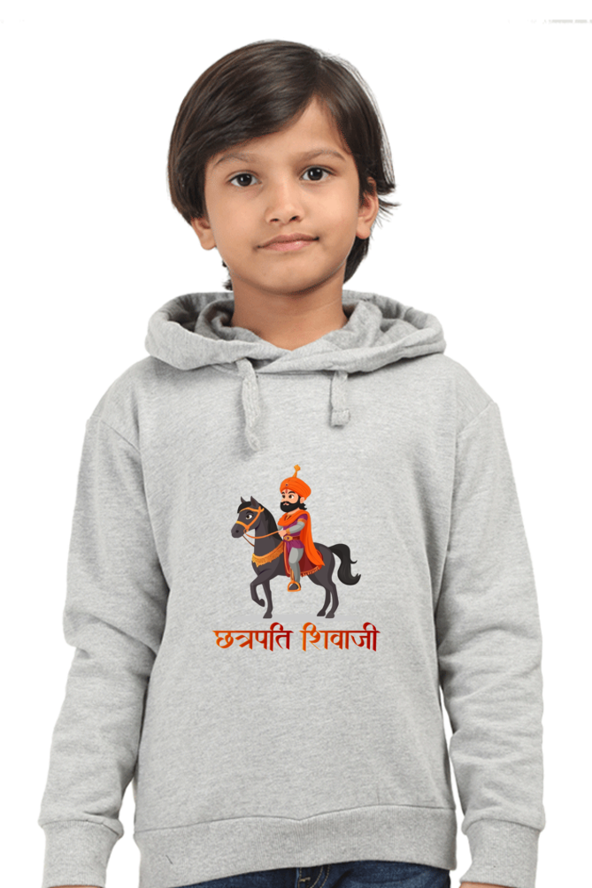 Shivaji Maharaj Legacy Hoodie Sweatshirt T-Shirts for Boy Vastrdhamm