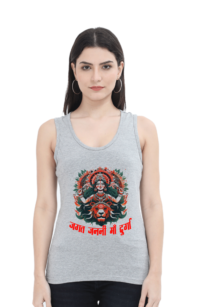 Durga BlessingsTank Top T-Shirts for Women Vastrdhamm