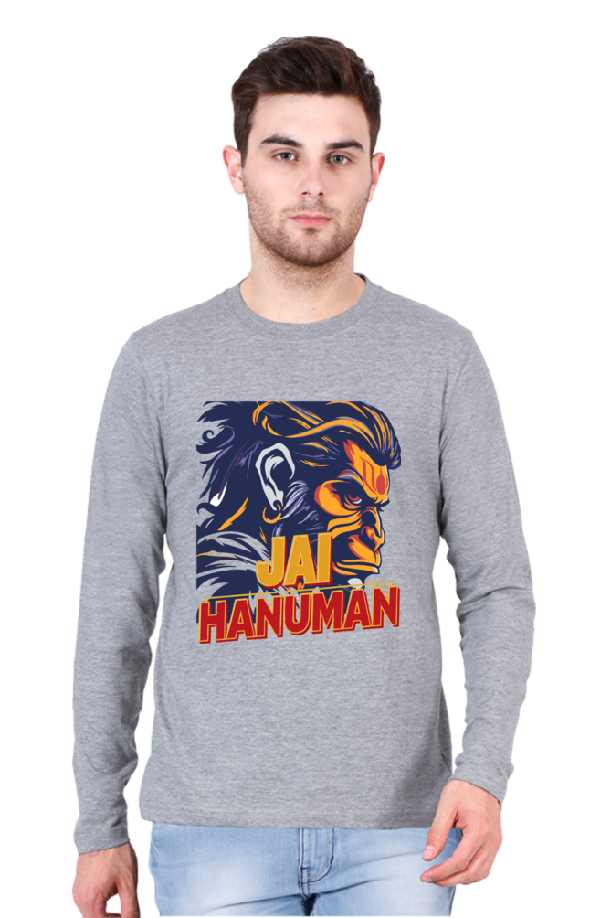 Radiant Hanuman Ji Round Neck Full Sleeve Vastrdhamm