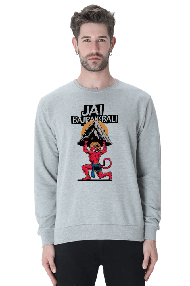 Hanuman Devotional Power Sweatshirt T-Shirts for Men Vastrdhamm