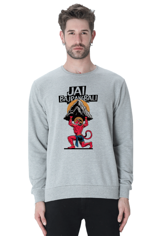 Hanuman Devotional Power Sweatshirt T-Shirts for Men Vastrdhamm