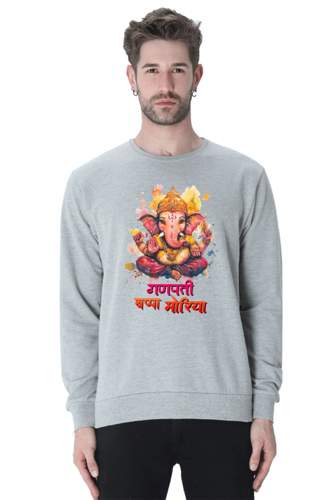 Ganesha Wisdom Sweatshirt T-Shirts for Men Vastrdhamm