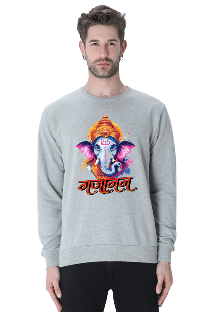 Ganesha Blessings Sweatshirt T-Shirts for Men Vastrdhamm