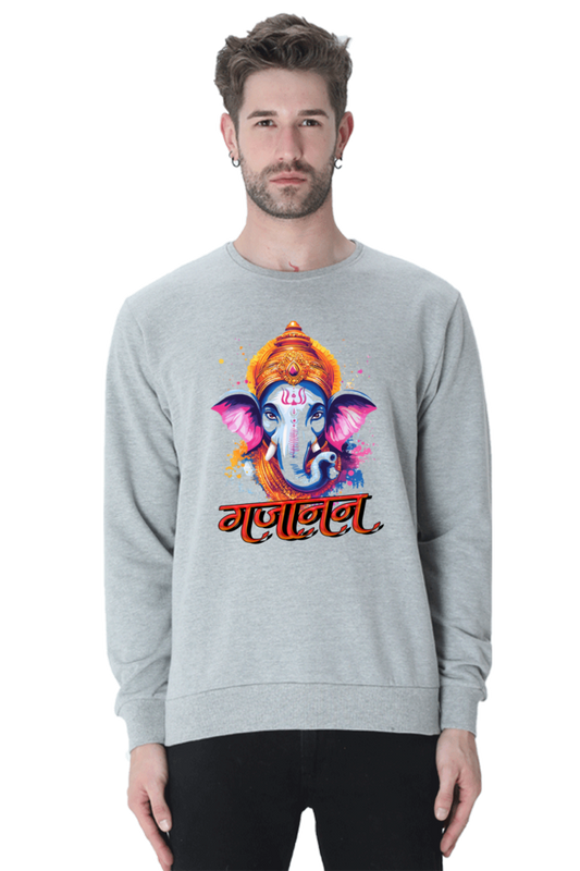 Ganesha Blessings Sweatshirt T-Shirts for Men Vastrdhamm