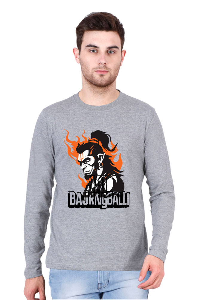 Gallant Hanuman Ji Round Neck Full Sleeve Vastrdhamm