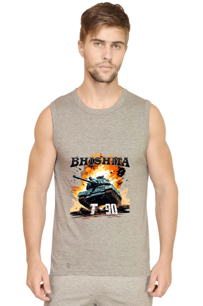 Bhishma T-90 Pride Round Neck Sleeveless T-Shirts  for Men Vastrdhamm