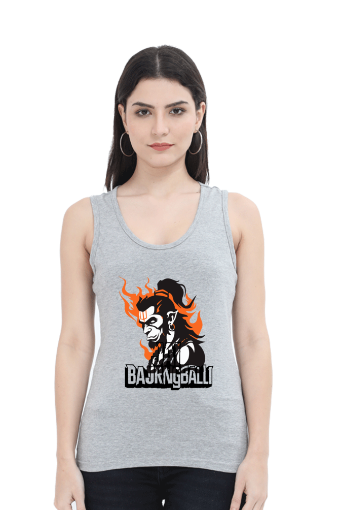 Hanuman Flying HighTank Top T-Shirts for Women Vastrdhamm