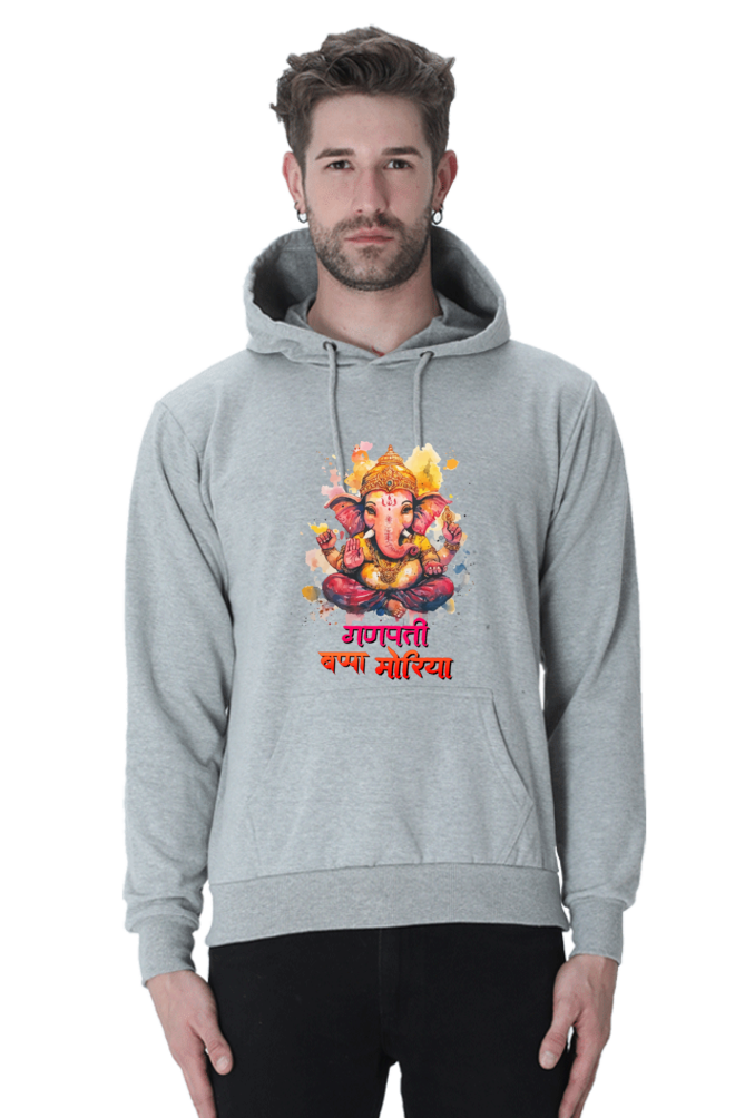 Ganesha Wisdom Hoodie Sweatshirt T-Shirts for Men Vastrdhamm