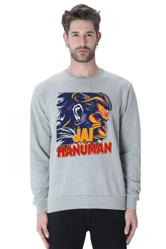 Hanuman Bhakti Strength Sweatshirt T-Shirts for Men Vastrdhamm