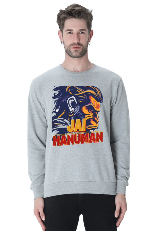 Hanuman Bhakti Strength Sweatshirt T-Shirts for Men Vastrdhamm