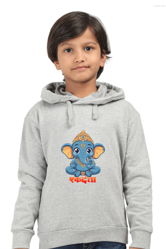 Ganesha Wisdom Hoodie Sweatshirt  T-Shirts for Boy Vastrdhamm