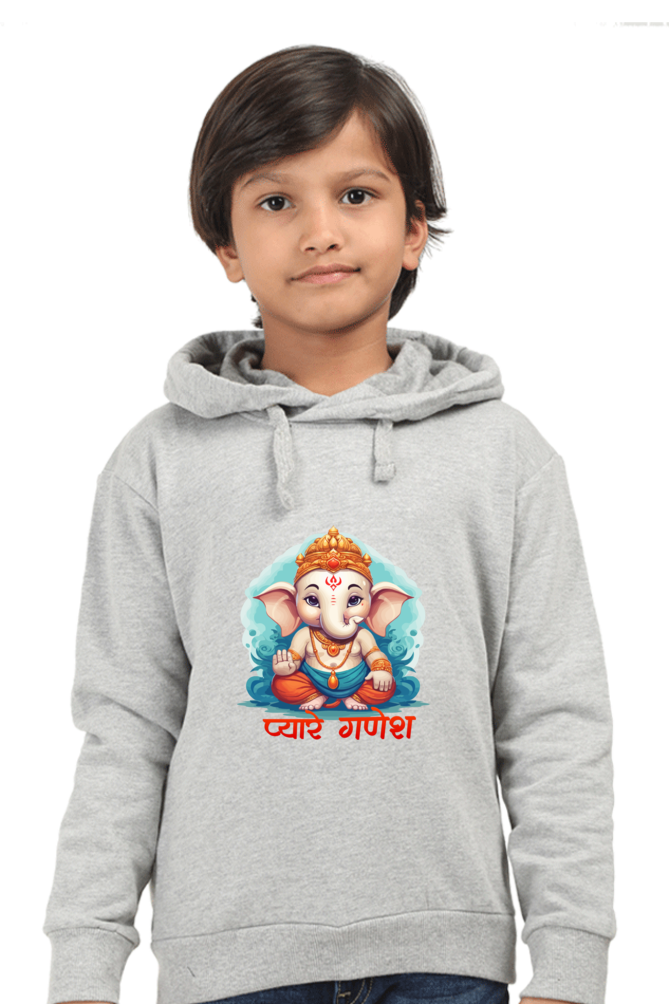 Ganesha Protector Hoodie Sweatshirt  T-Shirts for Boy Vastrdhamm