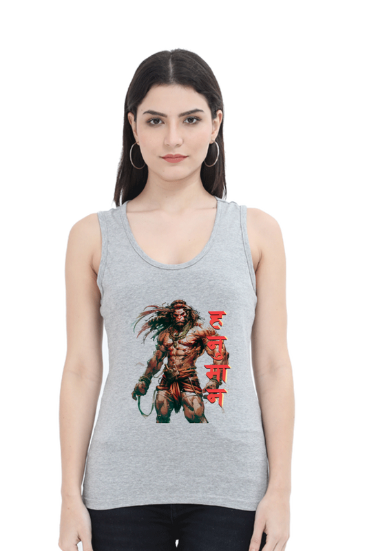 Hanuman Primal ForceTank Top T-Shirts for Women Vastrdhamm