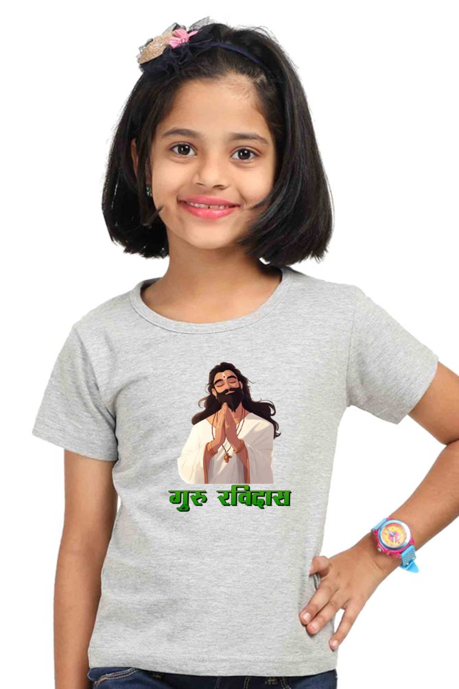 Ravidas Legacy Round Neck Half Sleeve Classic T-Shirts for Girl Vastrdhamm