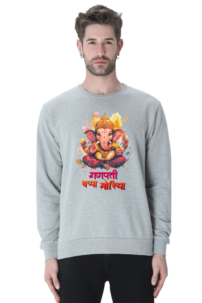 Ganesha Wisdom Sweatshirt T-Shirts for Men Vastrdhamm