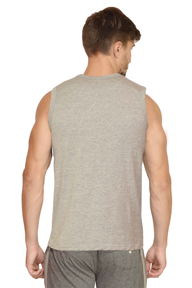 Chandra Shekhar Azad Heroism Round Neck Sleeveless T-Shirts for Men Vastrdhamm