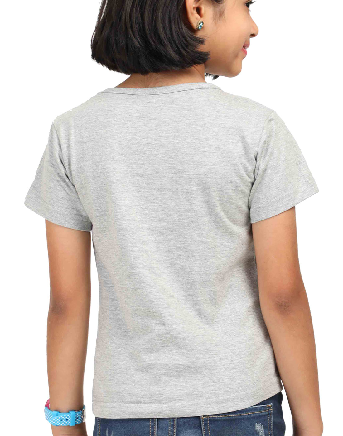 Republic Day Pride Round Neck Half Sleeve Classic T-Shirts for Girls Vastrdhamm