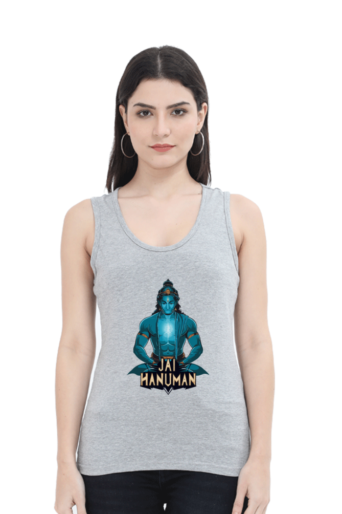 Hanuman Divine FaithTank Top T-Shirts for Women Vastrdhamm