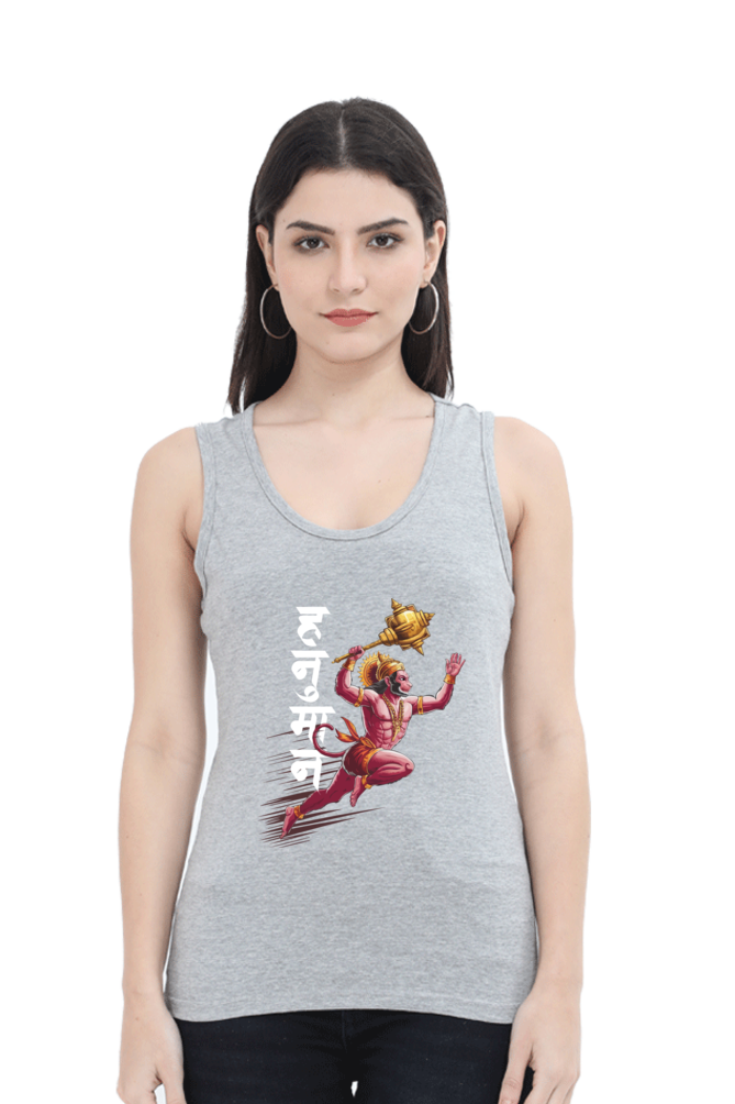 Hanuman Flying HighTank Top T-Shirts for Women Vastrdhamm