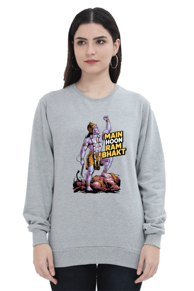 Hanuman Mighty DevoteeSweatshirt T-Shirts for Women Vastrdhamm