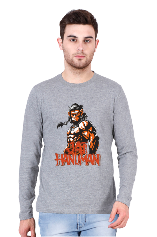 Fierce Hanuman Ji Round Neck Full Sleeve Vastrdhamm