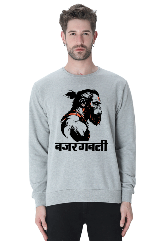 Hanuman Bhakti Sweatshirt T-Shirts for Men Vastrdhamm