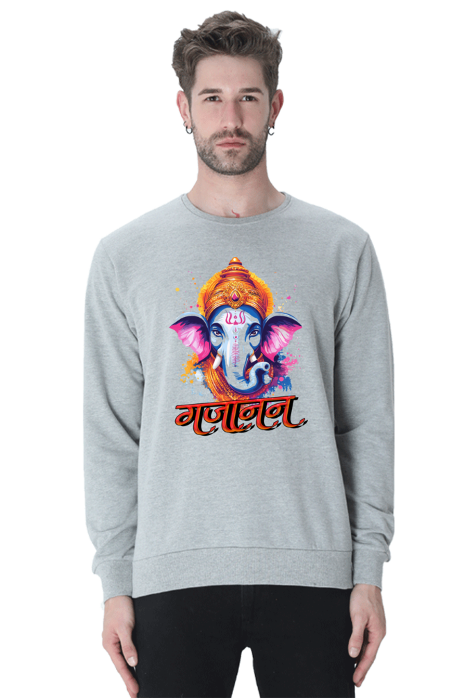 Ganesha Blessings Sweatshirt T-Shirts for Men Vastrdhamm