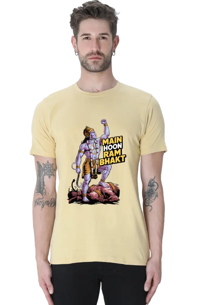 Bal Shakti Hanuman's Display of Strength T-Shirt | Regular Fit Vastrdhamm