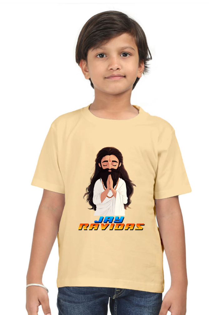 Ravidas Devotion Round Neck Half Sleeve Classic T-Shirts for Boy Vastrdhamm