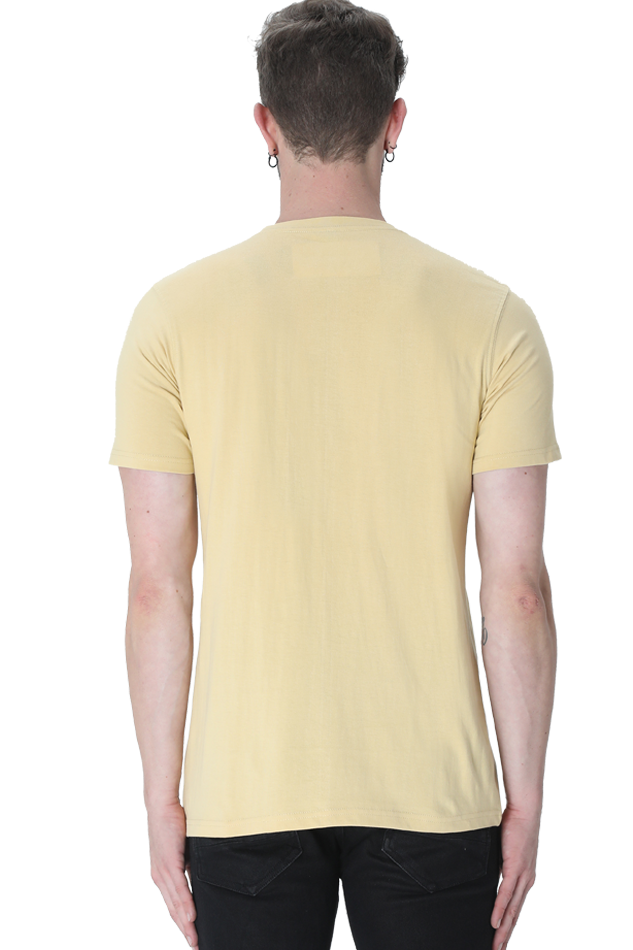 Maa Durga Warrior Round Neck Half Sleeve Classic T-Shirts for Men Vastrdhamm