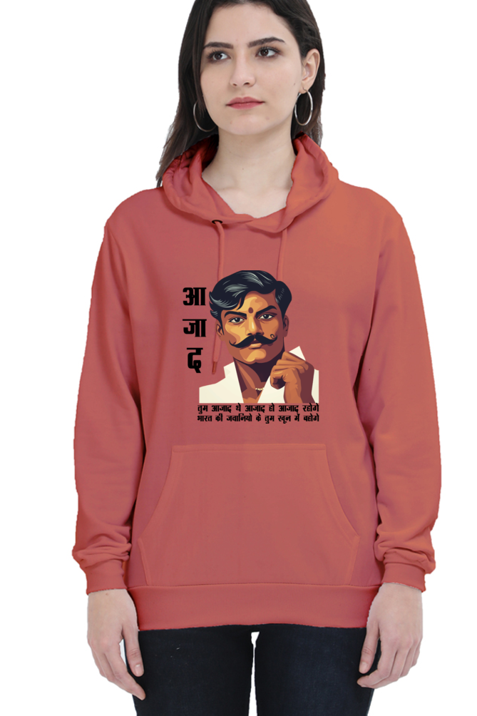 Chandra Shekhar Azad SpiritHoodie Sweatshirt T-Shirts for Women Vastrdhamm