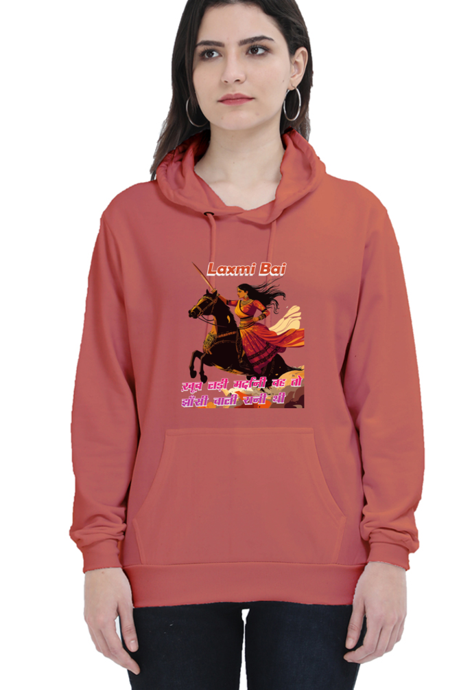 Lakshmi Bai Fierce DefenderHoodie Sweatshirt T-Shirts for Women Vastrdhamm