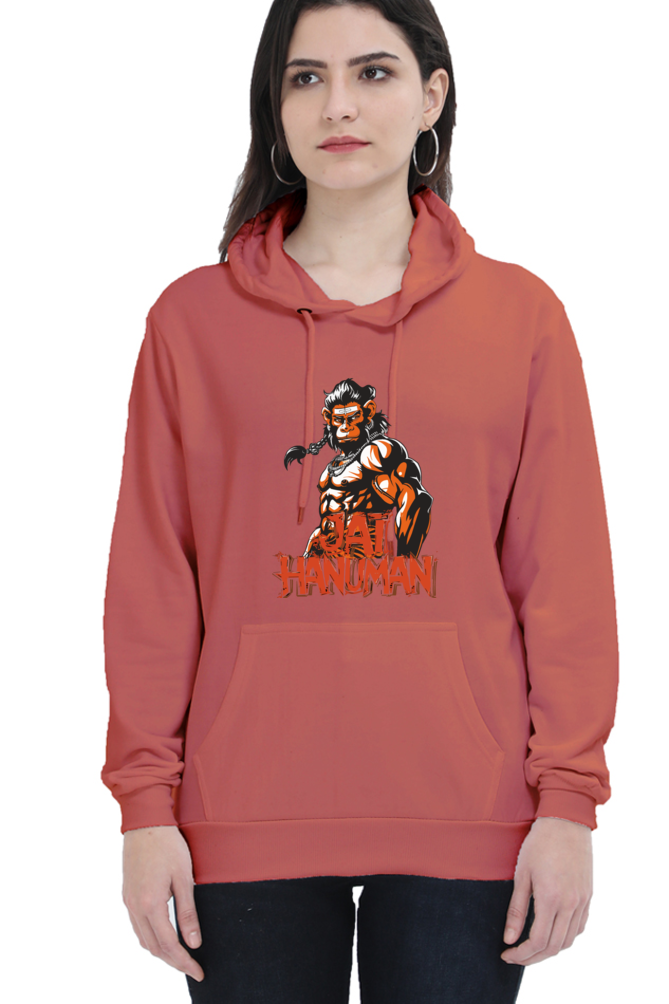 Hanuman Bhakti DevotionHoodie Sweatshirt T-Shirts for Women Vastrdhamm