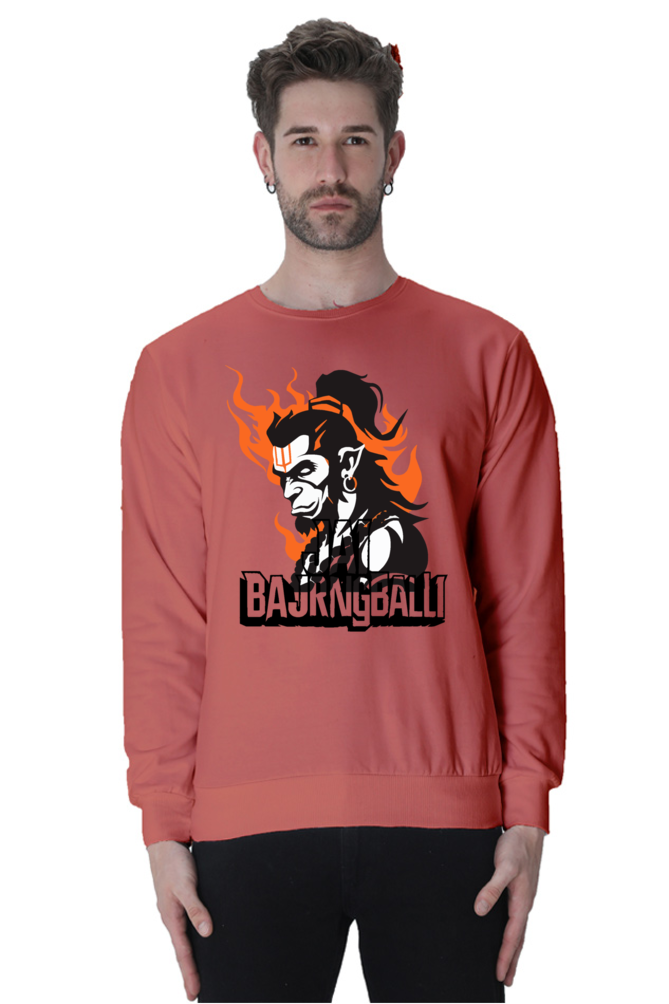 Hanuman Devotee Sweatshirt T-Shirts for Men Vastrdhamm