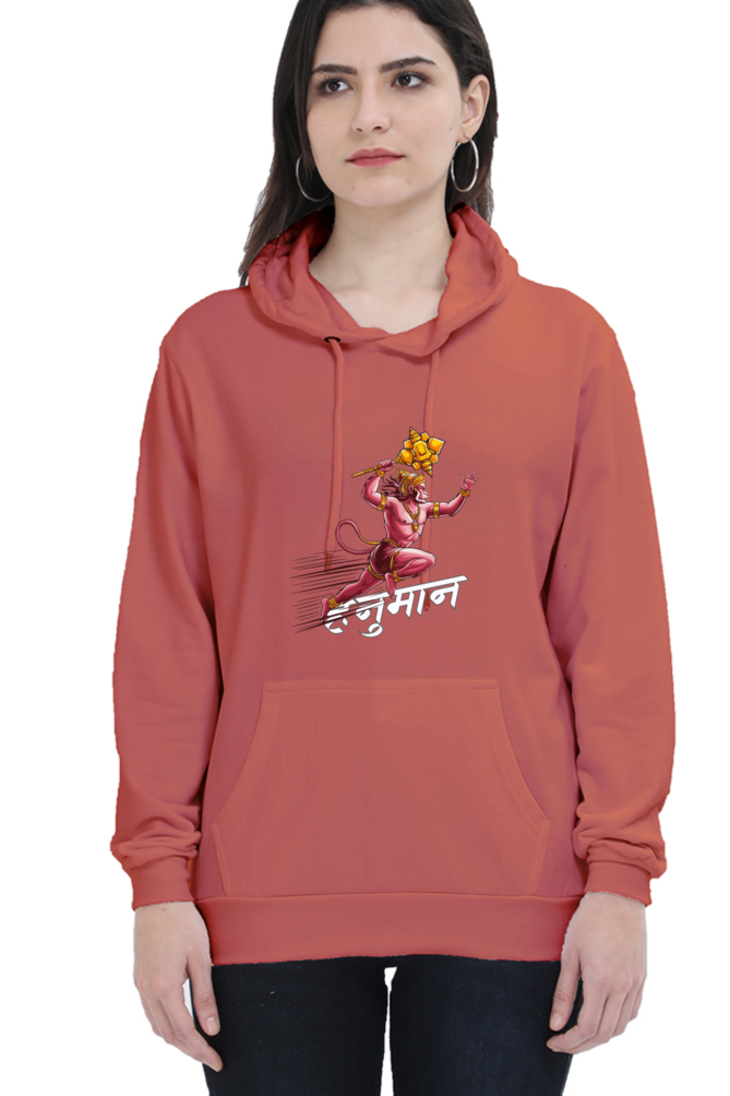 Hanuman Mighty HeroHoodie Sweatshirt T-Shirts for Women Vastrdhamm