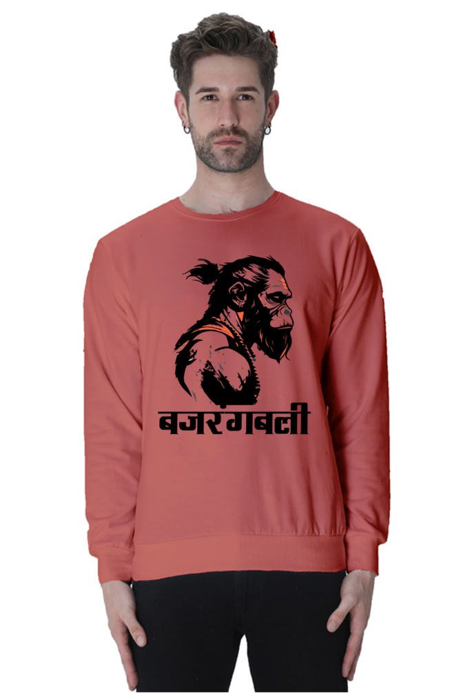 Hanuman Bhakti Sweatshirt T-Shirts for Men Vastrdhamm