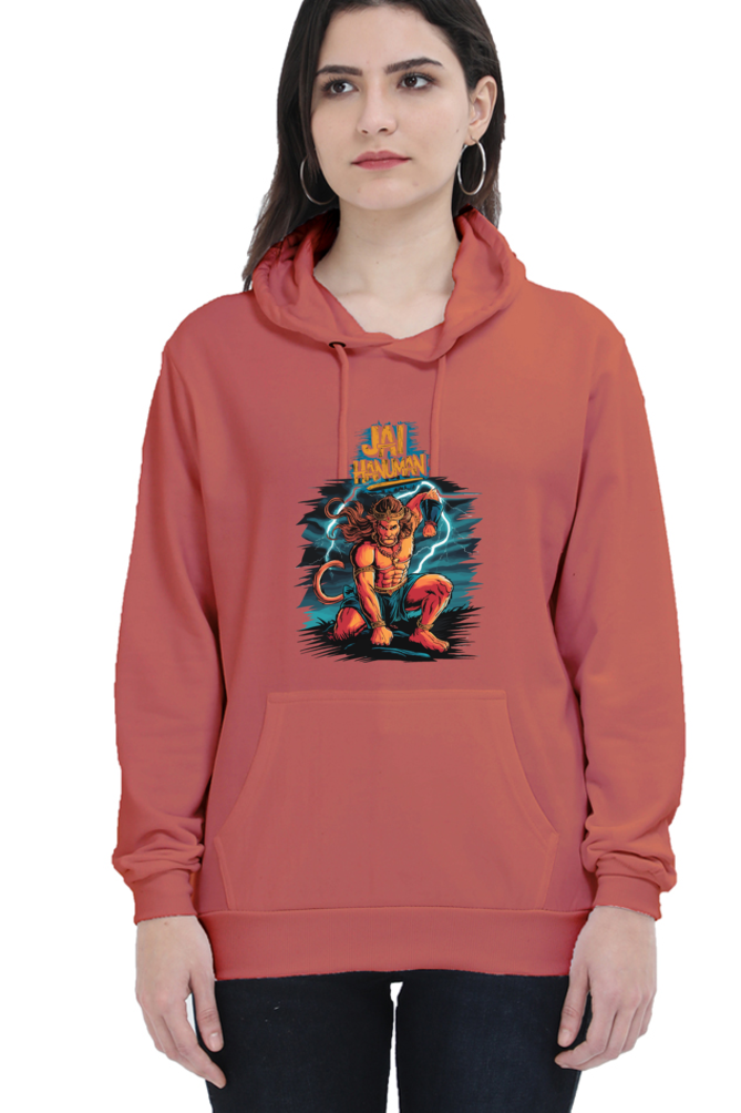 Hanuman Sacred MightHoodie Sweatshirt T-Shirts for Women Vastrdhamm