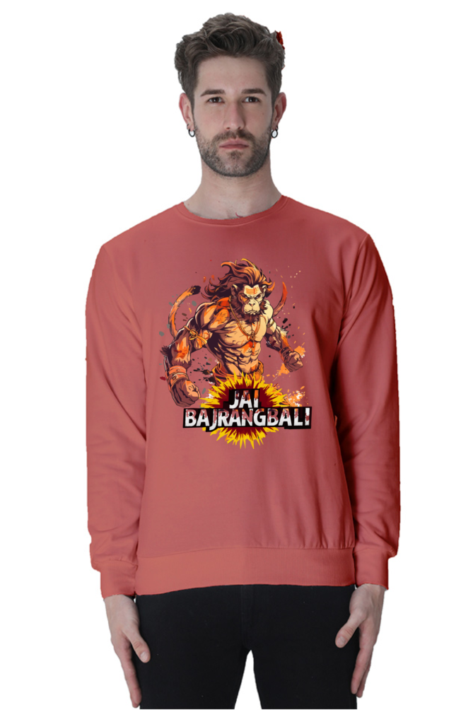 Hanuman Heroic Deeds Sweatshirt T-Shirts for Men Vastrdhamm