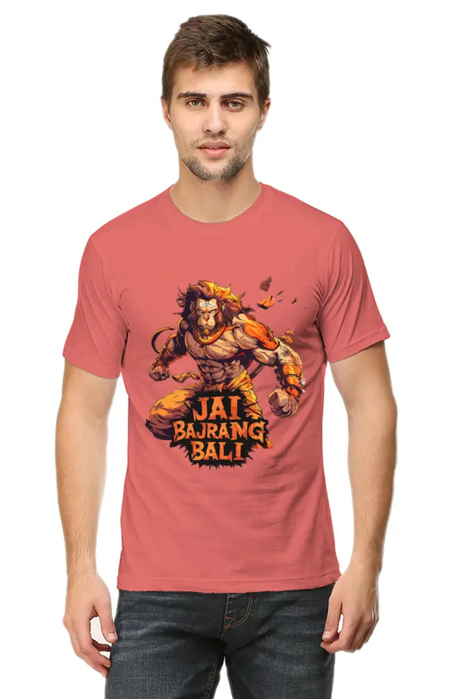 Hanuman in Meditation T-Shirt | Regular Fit Vastrdhamm