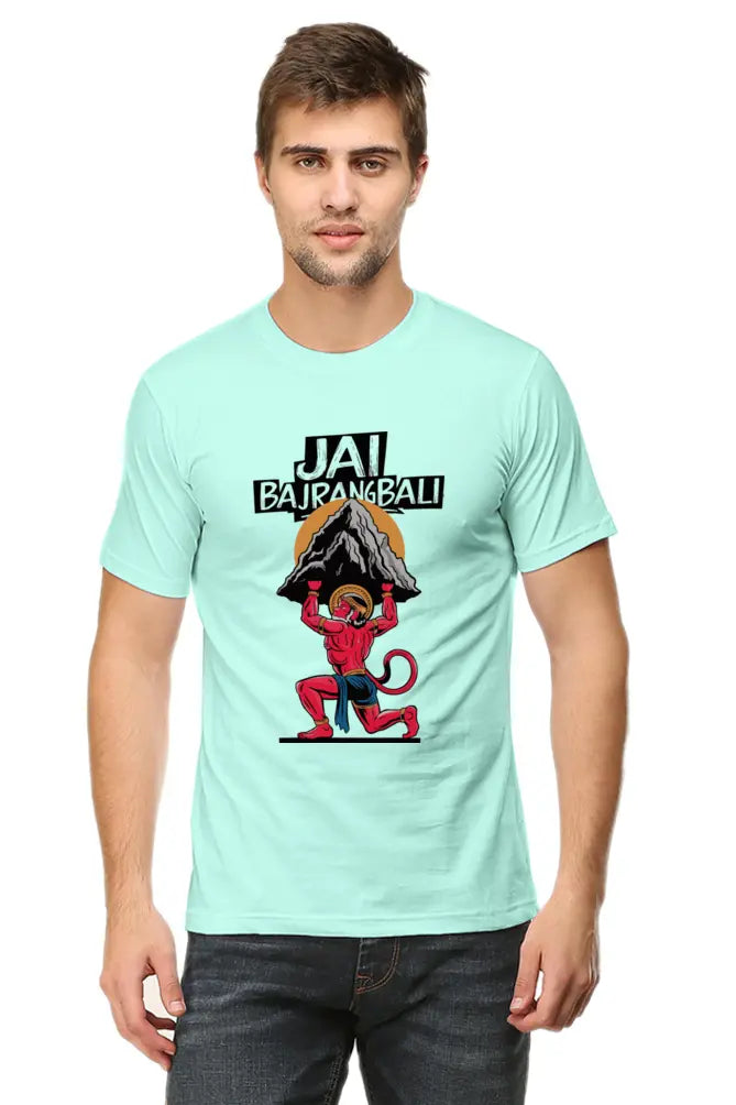 Hanuman in Meditation T-Shirt | Regular Fit Vastrdhamm